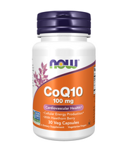 Load image into Gallery viewer, CoQ10 100 mg with Hawthorn Berry Veg Capsules