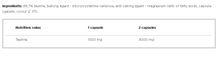 Load image into Gallery viewer, TAURINE MEGA CAPS 1500