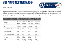 Load image into Gallery viewer, WBC AMINO MONSTER TABS
