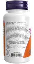 Load image into Gallery viewer, UBIQUINOL 100 mg softgels