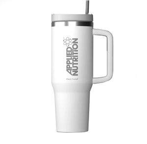 Cooler Tumbler Cup  1200 ml  White stainless steel