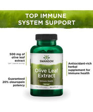 Load image into Gallery viewer, OLIVE LEAF EXTRACT 500mg