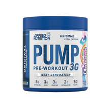 Load image into Gallery viewer, PUMP 3G PRE-WORKOUT 375G (WITH CAFFEINE)