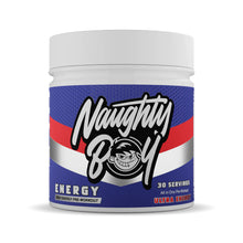 Load image into Gallery viewer, NAUGHTY BOY ENERGY PRE WORKOUT 30 SERVINGS