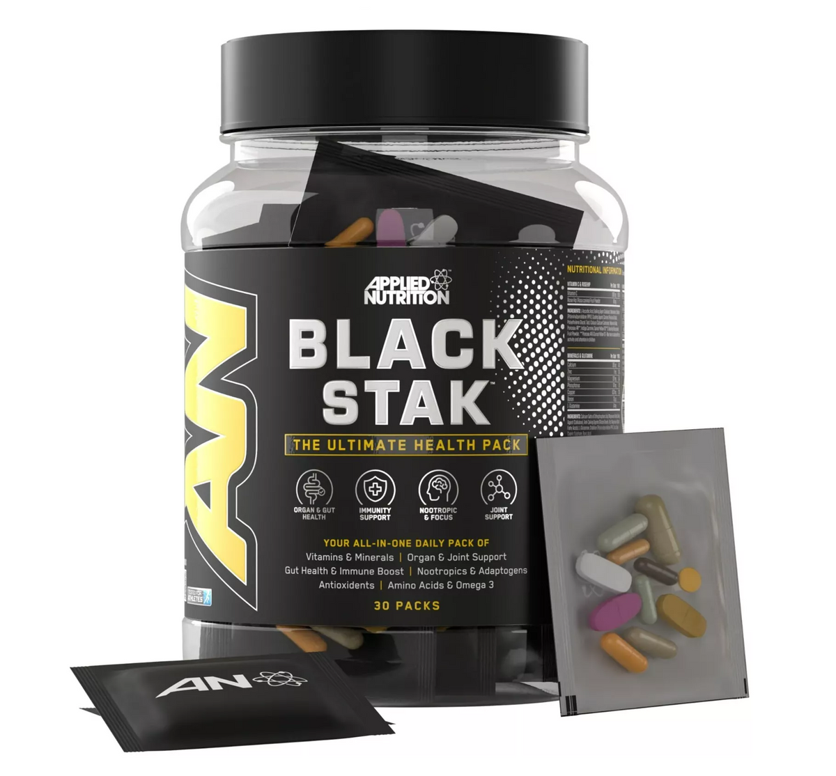 BLACK STACK The Ultimate Health Pack – Double Biceps Bulgaria