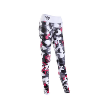 Load image into Gallery viewer, LEGGINGS CAMO GRAY WHITE