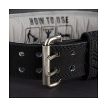 Load image into Gallery viewer, CHIBA LEATHER BELT BLACK