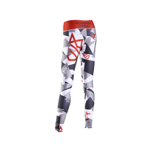 Load image into Gallery viewer, LEGGINGS GEOMETRIC GRAY
