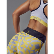 Load image into Gallery viewer, LEGGINGS TEMPO GRAY YELLOW