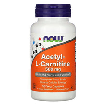 Load image into Gallery viewer, ACETYL L- CARNITINE 500 mg