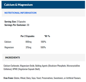 CALCIUM & MAGNESIUM