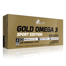 Load image into Gallery viewer, GOLD OMEGA 3 SPORT EDITION