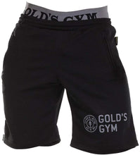 Load image into Gallery viewer, Gold&#39;s Gym Mens Workout Training Double Large Waistband Zip Pocket Mesh Shorts