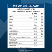 Load image into Gallery viewer, HAIR, SKIN &amp; NAILS CAPSULES