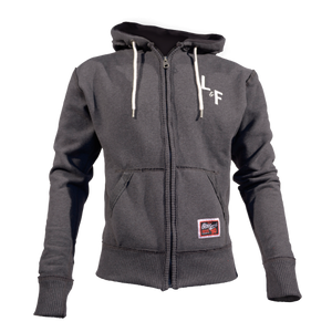 MEN'S HOODIE STACKED CHARCOAL