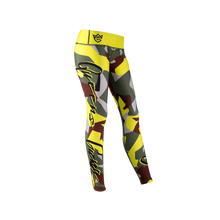 Load image into Gallery viewer, LEGGINGS CAMO LADY GREEN