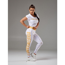 Load image into Gallery viewer, LEGGINGS FANCY WHITE GOLD
