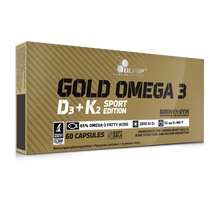 Load image into Gallery viewer, GOLD OMEGA 3 D3+K2