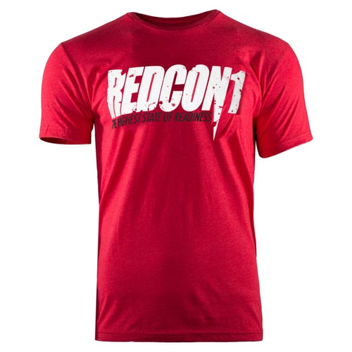 T-Shirt Red/White Logo Redcon1