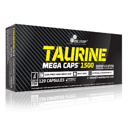 TAURINE MEGA CAPS 1500